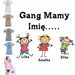 Koszulka Damska Gang mamy -...