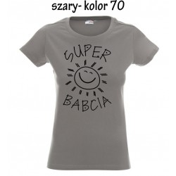 Koszulka Damska - Super Babcia