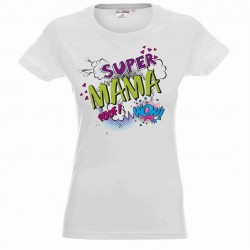 Koszulka Damska - Super Mama