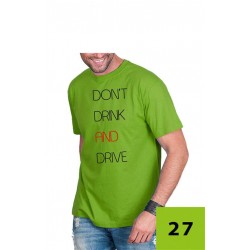 Koszulka męska - dont drink and drive