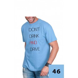 Koszulka męska - dont drink and drive