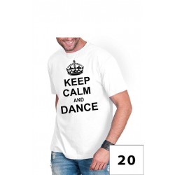 Koszulka męska - Keep Calm and Dance 