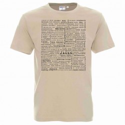 Koszulka męska - urodziny napisy