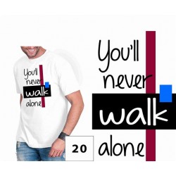 Koszulka męska - Youll never walk alone