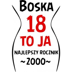 Koszulka Damska - Boska ... to ja