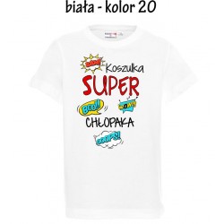 Koszulka dziecięca - Koszulka Super chłopaka