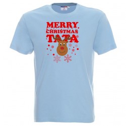 Koszulka Męska - Merry Christmas Tata