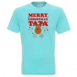 Koszulka Męska - Merry Christmas Tata